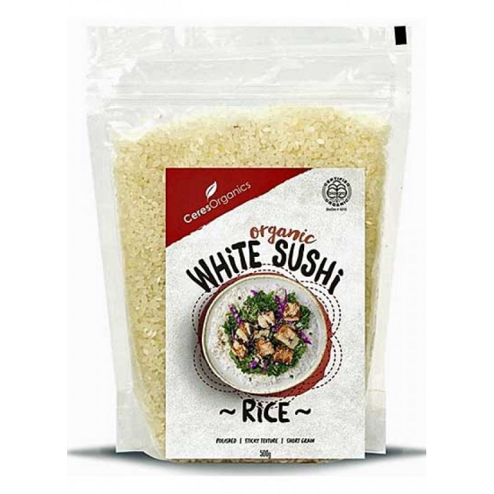 Ceres Organics - White Sushi Rice (500g)