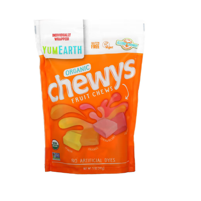 YumEarth, Organic Chewys Fruit Chews