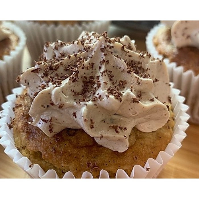 Chocolate Chip Organic Cupcake