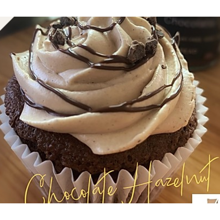 Chocolate Hazelnut Organic Cupcake