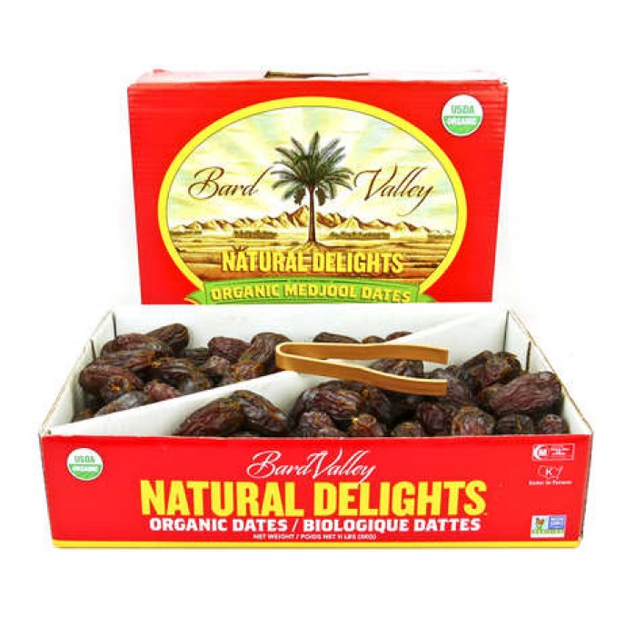 5kg Box Organic Medjool dates from California