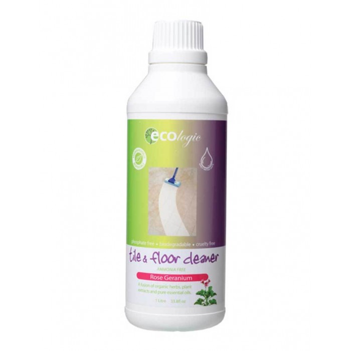 EcoLogic - Floor Cleaner Rose Geranium (1 Litre)