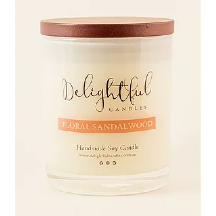 Natural Candle - Floral Sandalwood
