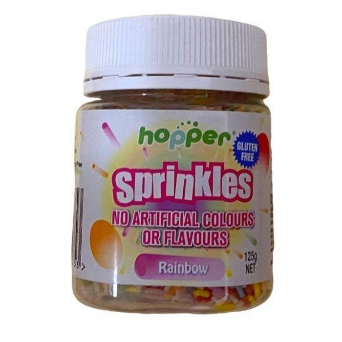 Hopper Rainbow Sprinkles 125g