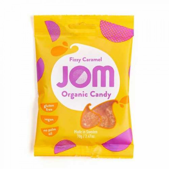 JOM - Organic Candy Fizzy Caramel (70g)
