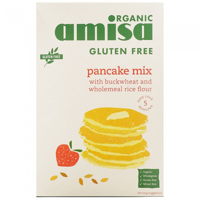 Amisa - Gluten Free Pancake Mix with Buckwheat (2x 180g)