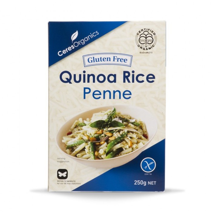 Ceres Organics quinoa rice penne - 250g