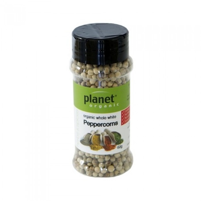 Planet Organic - Peppercorns Whole Black (50g)