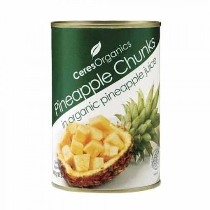 Ceres Organics - Pineapple Chunks (400g)