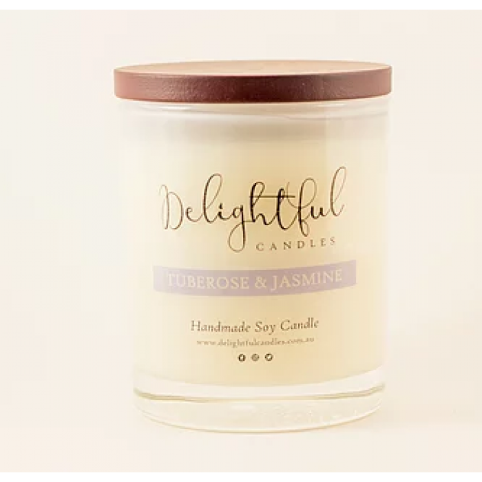 Natural Candle - Tuberose And Jasmine