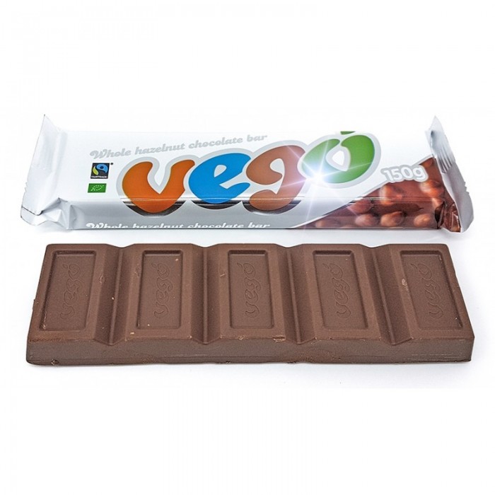 Vego - Whole Hazelnut Chocolate Bar (150g)