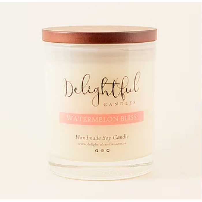 Natural Candle  - Watermelon Bliss