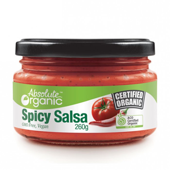 Absolute Organic Spicy Dipping Salsa (260g)